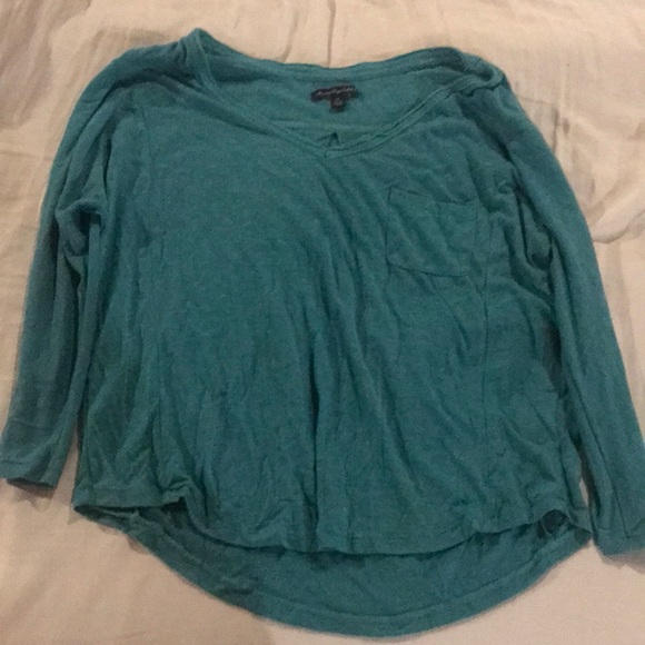 American eagle quarter sleeve top - Picture 2 of 3